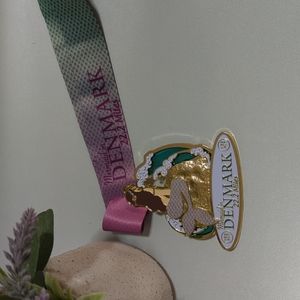 Mermaid in Denmark Virtual Race Medal 22.2 Miles